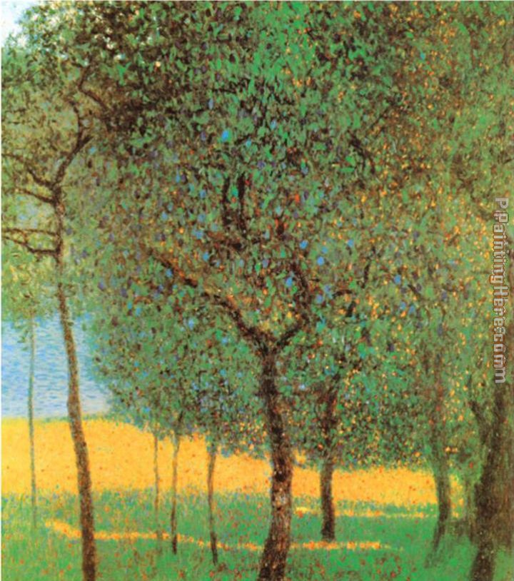 Gustav Klimt Orchard
